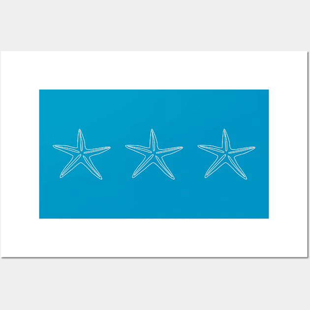 Starfish Wall Art by LucyMacDesigns